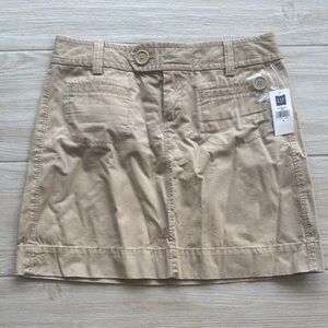 GAP Women's Khaki Mini Skirt
